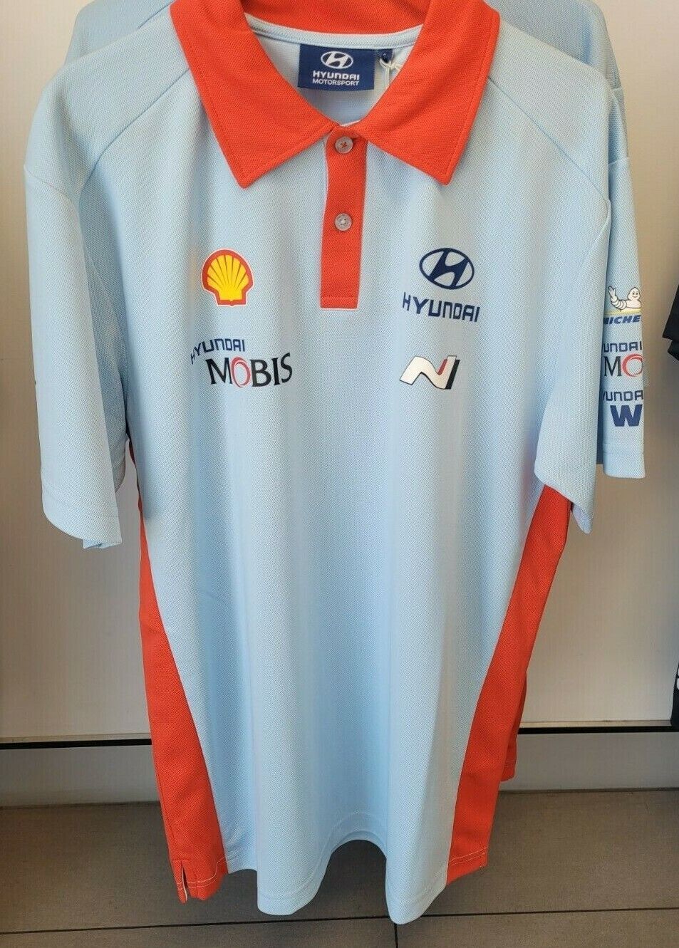 Genuine Hyundai Motorsport WRC men's replica polo 1APO166001