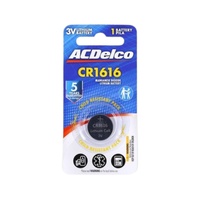 ACDelco CR1616 3V Lithium Coin Cell Battery – Part 19380192 Key Remote & Small Device Power