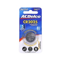 ACDelco CR2025 3V Lithium Coin Cell Battery – Part 19380193, Remote & Small Device Power