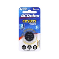 ACDelco CR2032 3V Lithium Coin Cell Battery – Part 19380194 Remote & Device Replacement