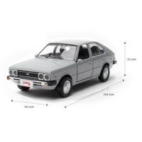 Genuine Hyundai PONY 1:38 Scale Minicar Model Grey