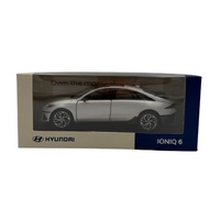 Genuine Hyundai IONIQ 6 1:38 Scale Minicar Model Silver