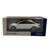 Genuine Hyundai IONIQ 6 1:38 Scale Minicar Model White