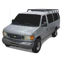 Front Runner Slimline II 3/4 Roof Rack Kit for Ford E150/E250/E350 Ex 1992-2014