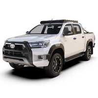 Front Runner Slimsport Roof Rack Kit Lightbar Ready for Toyota Hilux 2015-On