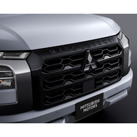 Genuine Mitsubishi MV Triton Grille Emblem - Black
