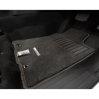 Genuine Mitsubishi MV Triton Carpet Floor Mats with Triton Logo - Double Cab