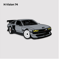 Genuine Hyundai N Vision 74 Vehicle Pin Badge