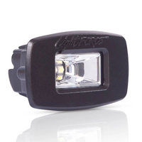 Lightforce ROK20FF Flush-Mount Ultra Flood LED Utility Light – 20W, IP69K Waterproof, Compact Flush Design for 4×4, Caravan & Camping Lighting