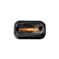 Lightforce ROK9 Amber LED Utility Light ROK9AMBER – Compact, Durable 9 W Flood with IP67 Waterproof (Enhances Night Vision & Reduces Bugs)
